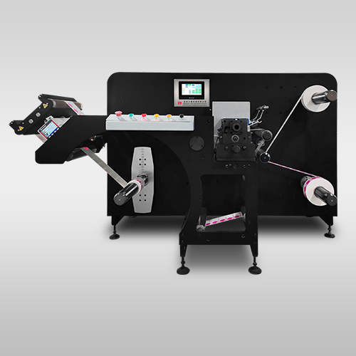 DBGFQ-370 High-Speed Label Slitting Machine[black look]